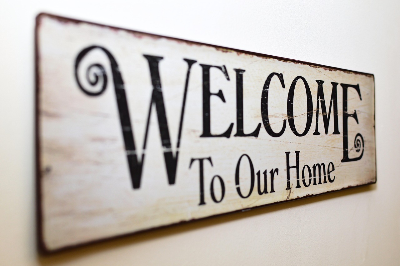 welcome to our home,  welcome,  plate 관련 여행 정보 이미지